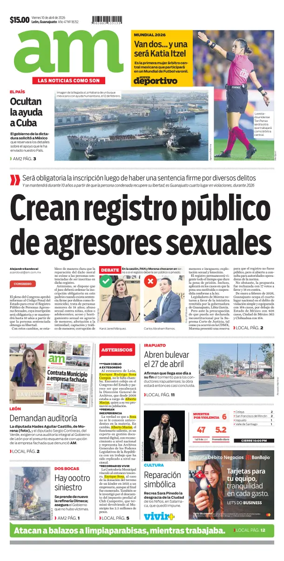 Cover of Periodico AM (Leon)