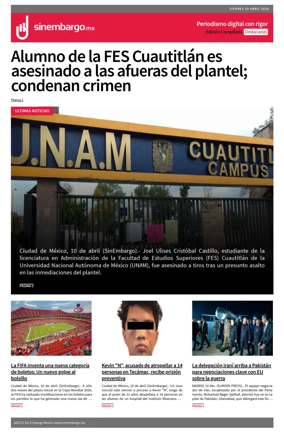 Cover of Sin Embargo destacadas