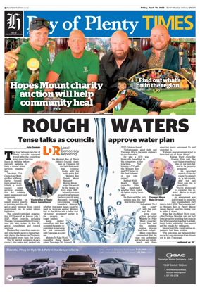 Cover of Bay of Plenty Times