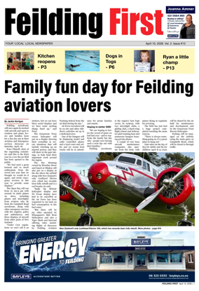 Cover of Feilding First