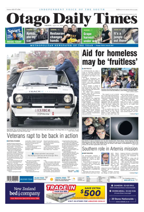 Cover of Otago Daily Times