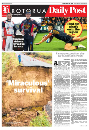 Cover of Rotorua Daily Post