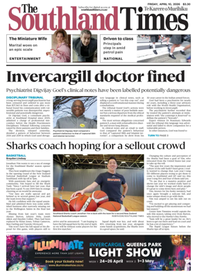 Cover of The Southland Times