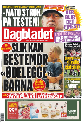 Cover of Dagbladet