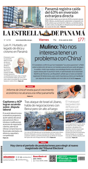 Cover of La Estrella de Panama