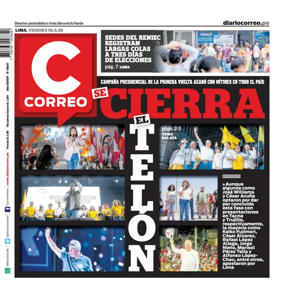 Cover of Diario Correo