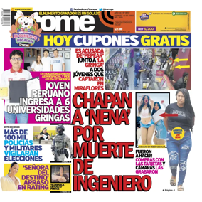 Cover of Diario Trome