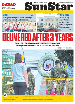 Cover of Sun.Star Davao