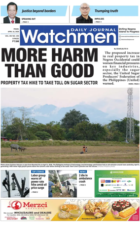 Cover of Watchmen Daily Journal