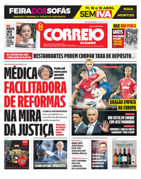 Cover of Correio da Manha