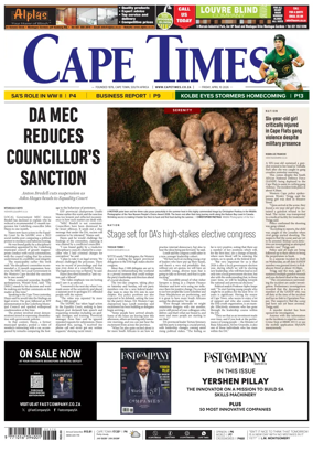 Cover of Cape Times