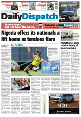 Cover of Daily Dispatch