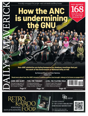 Cover of Daily Maverick