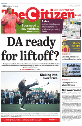 Cover of The Citizen (KZN)