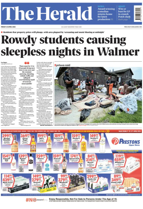 Cover of The Herald (South Africa)