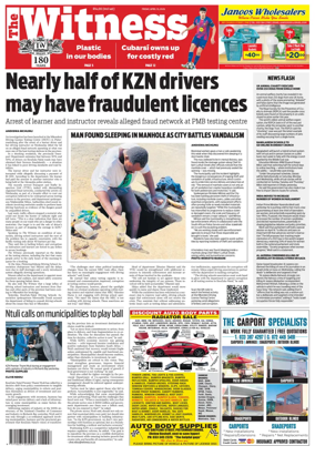 Cover of The Witness (South Africa)