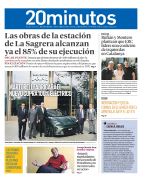 Cover of 20 Minutos Barcelona