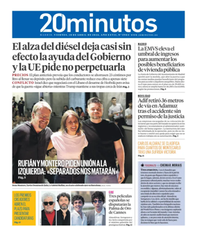 Cover of 20 Minutos Madrid