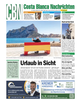 Cover of Costa Blanca Nachrichten