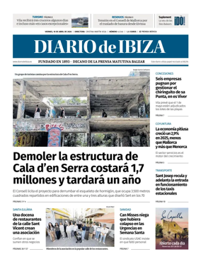 Cover of Diario de Ibiza