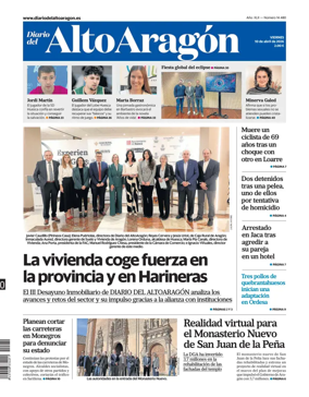 Cover of Diario del Alto Aragon