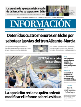 Cover of Diario Informacion