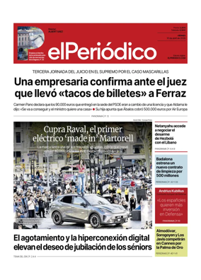 Cover of El Periodico - Castellano