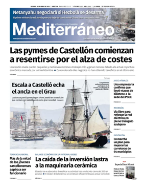 Cover of El Periodico Mediterraneo