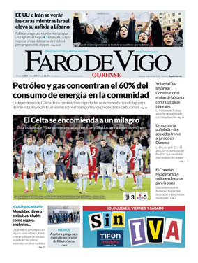 Cover of Faro de Vigo (Ourense)