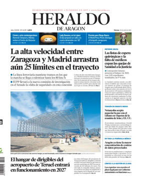 Cover of Heraldo de Aragon