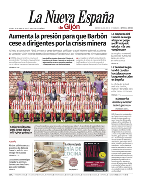 Cover of La Nueva Espana (Gijon)