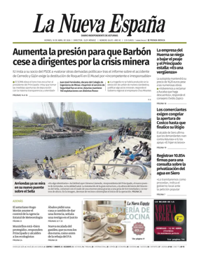 Cover of La Nueva Espana (Occidente)