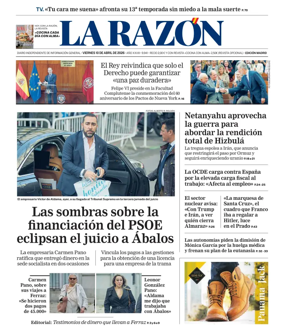 Cover of La Razon (Madrid)