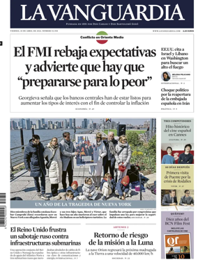 Cover of La Vanguardia (1st Edition)
