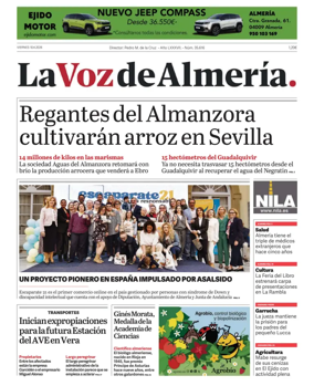 Cover of La Voz de Almeria