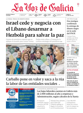 Cover of La Voz de Galicia (Carballo)