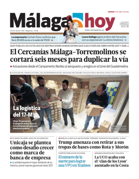 Cover of Malaga Hoy