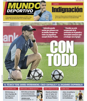 Cover of Mundo Deportivo (Bizkaia-Araba)