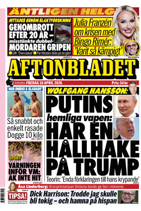 Cover of Aftonbladet