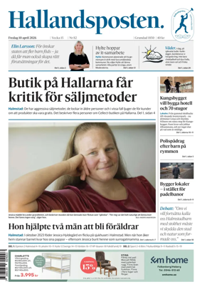 Cover of Hallandsposten