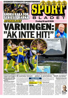Cover of Sportbladet