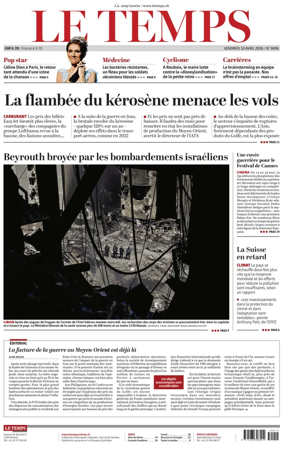 Cover of Le Temps