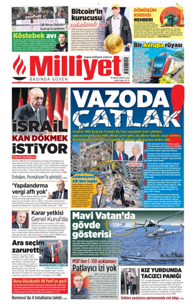 Cover of Milliyet