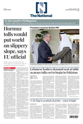 Cover of The National - News