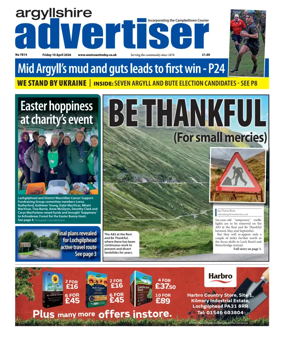 Cover of Argyllshire Advertiser