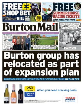 Cover of Burton Mail