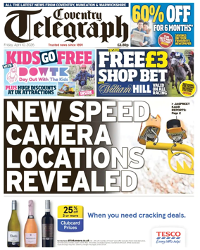 Cover of Coventry Telegraph
