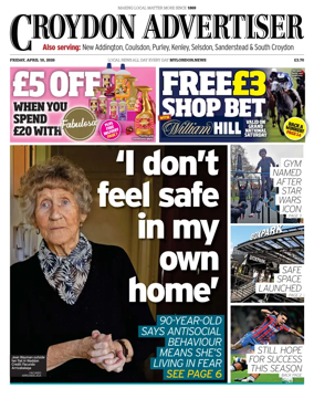 Cover of Croydon Advertiser