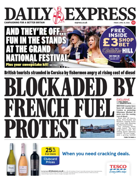 Cover of Daily Express