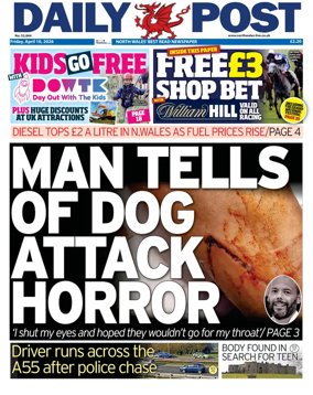 Cover of Daily Post (North Wales)